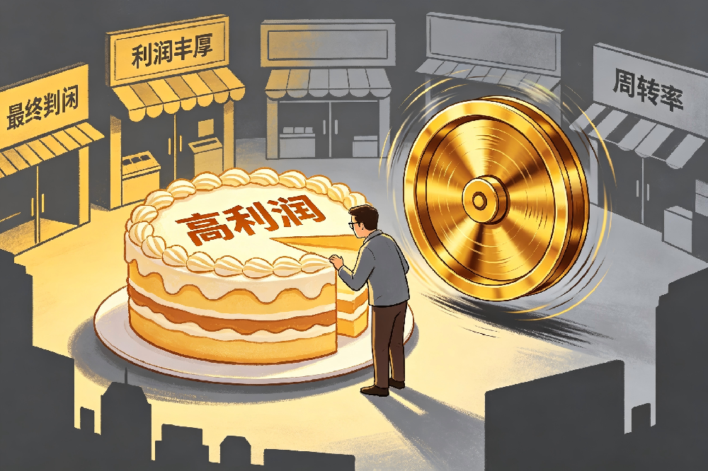 真正拉开生意差距的，从来不是利润，而是周转率
